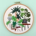 thumbnail image 5 of bedienty DIY Embroidery Kit with Hoop Plant Pattern Cross Stitch Set Handwork Needlework for Beginner Handmade Sewing Craft mixed color 7 1Set, 5 of 5
