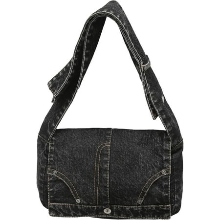 ShengRui Denim Crossbody Bag  Jean Purses for Women Denim Shoulder Bag Handbags