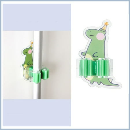 

Bathroom Suction Pipe Hook High Quality Cartoon Wall Mop Organizer Holder Brush Broom Hanger Home Storage Rack