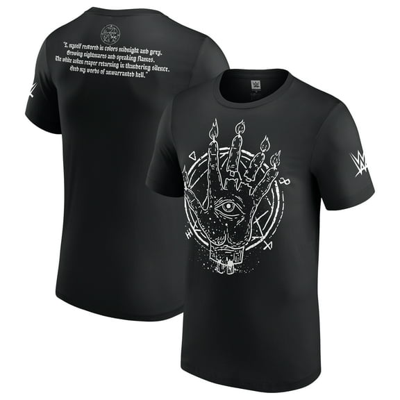 Men's Black Aleister Black Symbol T-Shirt