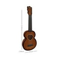 thumbnail image 3 of RnemiTe-amo Soprano Ukulele for Beginners,Kids Guitar Ukulele Beginner, Musical Instrument 22 Inches With 4 Strings, Starter Ukelele Four String Wood Hawaii Wood Uke,Brown, 3 of 6