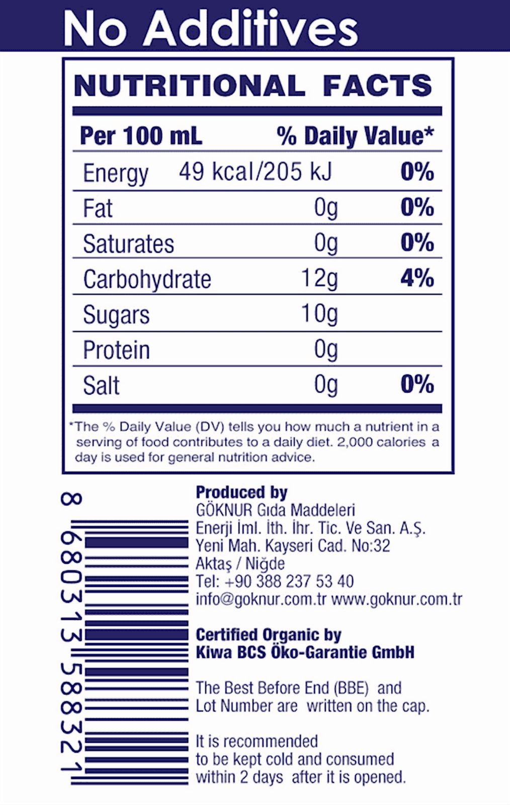 GETONE 100% Fruit juice Mulberry Pomegranate | 32 fl oz | 6 items