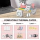 thumbnail image 4 of Mini Pocket Sticker Printer, Bluetooth Wireless Portable Mobile Printer Machine Theal Printer For Notes, Memo, Photo, Pocket Label -wf, 4 of 5