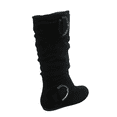 thumbnail image 5 of Women's Casual Flat Heel Side Zip Wide Calf Knee High Mid-Calf Boots Shoes ( Black, 8), 5 of 5
