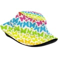 thumbnail image 2 of Chapeau Bob Soleil Plage Pliable Casquette de Pêcheur pour Femmes Hommes Été Plein Air Randonnée, 2 of 5