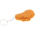 thumbnail image 3 of HAHDAXIA 2pcs Chicken Leg Chicken Wing Pendant Key Rings for Car Keys Realistic Fried Chicken Key Ring Food, 3 of 7