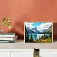 thumbnail image 3 of Nawypu  Glacier National Park Wall Art Lake Mountains Pictures Framed Canvas Prints Artwork for Living room Bedroom Office Ready to Hang, 3 of 4