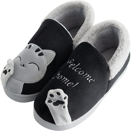 

CoCopeanut Women s Slippers Furry Slippers Lucky Cat Slippers Winter Slippers Warm Slippers Cartoon Slippers Animal Slippers Home Slippers Cute Slippers