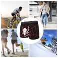 thumbnail image 4 of Vsdgher Spider On The Web Pattern Men's Boxer Brief Underwear,Soft Funny Underwear for Men-Large, 4 of 5