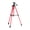 Wine Red, variant on Yajisi Lightweight Adjustable Photography Tripod Stand, Aluminum Alloy Construction, 6.6 lbs / 3kg Load Capacity, Max Extends to 53.1 inches / 135cm, Includes Carry Bag & Phone Holder, Black