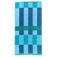 thumbnail image 4 of Better Homes & Gardens Coastal Macro Striped Blue & Green Cotton-Blend Beach Towel, 4 of 7