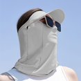thumbnail image 4 of Máscara de protección solar de seda de hielo YONGSHENG para exteriores con orificio para gafas, 4 of 5