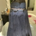 Black Tape ins for Black Women Human Hair 16 Inch Straight Tape in Hair