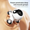 thumbnail image 4 of Wireless Handheld Massage Device, Triangular Neck and Knee Massager, Rechargeable Vibrating Pain Relief, Portable Travel for Home Fitness, 4 of 6