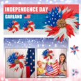 thumbnail image 1 of Patriotic Wreath Patriotic Flag Americana Poly Flower Wreath, 1 of 5