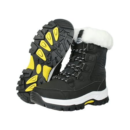 

Womens Snow Boots Outdoor Winter Shoes Faux Fur Lined Warm Shoes for Women Water Resistant