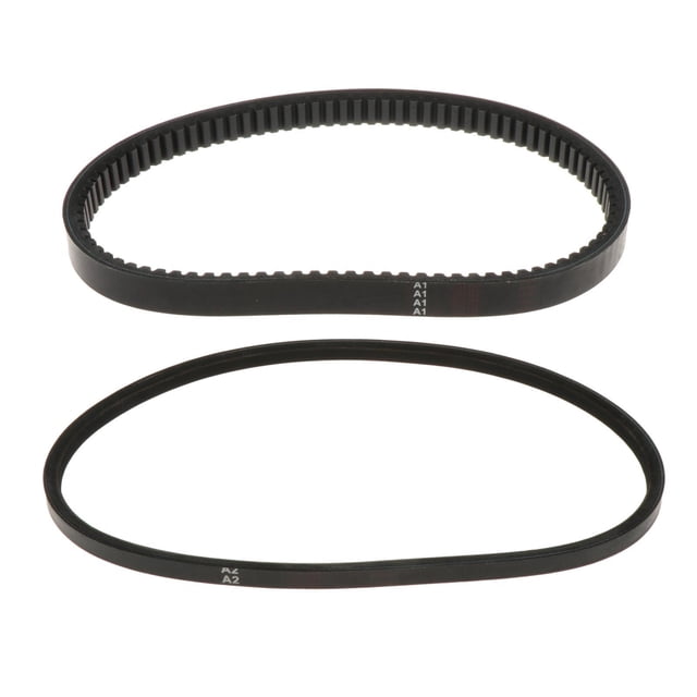 Kit de cinturón de generador de accionamiento/arranque ajustes para 72054G01, 26414G01 1994-2009 1-1/8 "W x 42" OD & 1/2 "W x 34-7/8" OD Yotijar Correa del generador de arranque