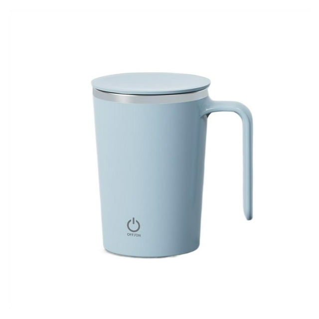 Tasse à Agitation Automatique Rechargeable, Tasse à Café Scellée, Tasse Rotative