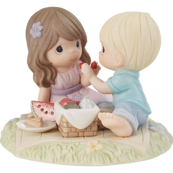 Precious Moments Every Day With You Is A Picnic Love Figurine, Count 1