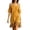 Gold, variant on Women Cold Shoulder Suede Mini Dress Short Sleeve Tassel Fringe Hem Boho Swing Dress for Party Festival