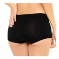 thumbnail image 2 of Bóxer Ilusión para Mujer, Negro Talla G, 2 of 3