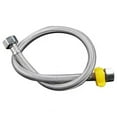 thumbnail image 1 of Hot And Cold Water Inlet Hose Water Heater Hose Water Heater Connector Pipe Double Head Water Hose Washing Machine Hose Water Heater Hot And Cold Water Inlet Hose Stainless Steel, 1 of 1