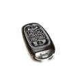 thumbnail image 4 of Vitodeco Leather Smart Key Fob Case Cover Protector Compatible with Tucson, Santa FE, Sonata, Nexo (2019 - 2024 Models) - 6-Button, Black, 4 of 5