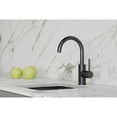thumbnail image 5 of Elkay Avado Single Handle Bar/Prep Faucet, Black Stainless - LKAV3021BK, 5 of 7