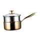 thumbnail image 2 of Cacerola de acero inoxidable con tapa para sopa de leche para restaurante de casa de té 20 centímetros, 2 of 9