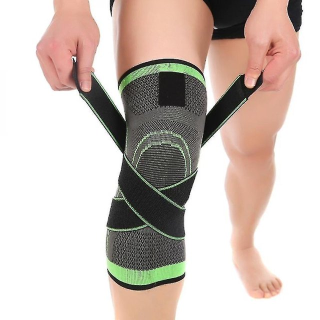 Soporte de rodilla Brace Correa Manga de compresión Protector deportivo ajustable (XXXL) ShuxiuWang 8390605516436
