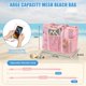 thumbnail image 5 of Bolsa de Playa PIG PIG GIRL de Malla Extra Grande con Funda para Teléfono Rosada, 5 of 8