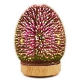thumbnail image 2 of 7 Color Changing Essential 100ml  para días secos de invierno Clima EE. UU. Oval - Fuegos Artificiales perfecl Humidificador de difusor de aroma, 2 of 8