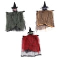 thumbnail image 3 of 3 piezas de decoraciones de brujas colgantes de Halloween Macarena Colgante de Halloween, 3 of 8