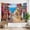 A, variant on XaaKee, Mediterranean Summer Vibes Tapestry Wall Hanging, Romantic Seaside Coastal Town Print, High-Quality Polyester Room Tapestry, 60x40Inch