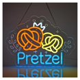 thumbnail image 1 of Letrero De Neón Pretzel Con Luz LED Regulable Para Restaurantes, Cocinas, Tiendas De Delicatessen, Pasteles Escaparates, Negocios, Decoración 40cmx30cm, 1 of 7
