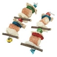thumbnail image 2 of Bird Chewing Toy, Easy To Install Hanging Bird Biting Toy Relieve Boredom Improve Mental Health Natural  For Small To Medium Sized Birds For Bird Cage Type A,Type B,Type C, 2 of 8