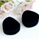 thumbnail image 4 of Anillo de joyería de terciopelo en forma de hermosa pendiente del corazón caja de la caja de almacenamiento caja de regalo (Negro), 4 of 4