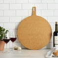 thumbnail image 3 of ZWILLING BBQ+ Plant Fiber Round Pizza Server Board – Lightweight Eco-Friendly Serving Board for Pizza, Charcuterie, Cheese & Appetizers, Natural, 3 of 4