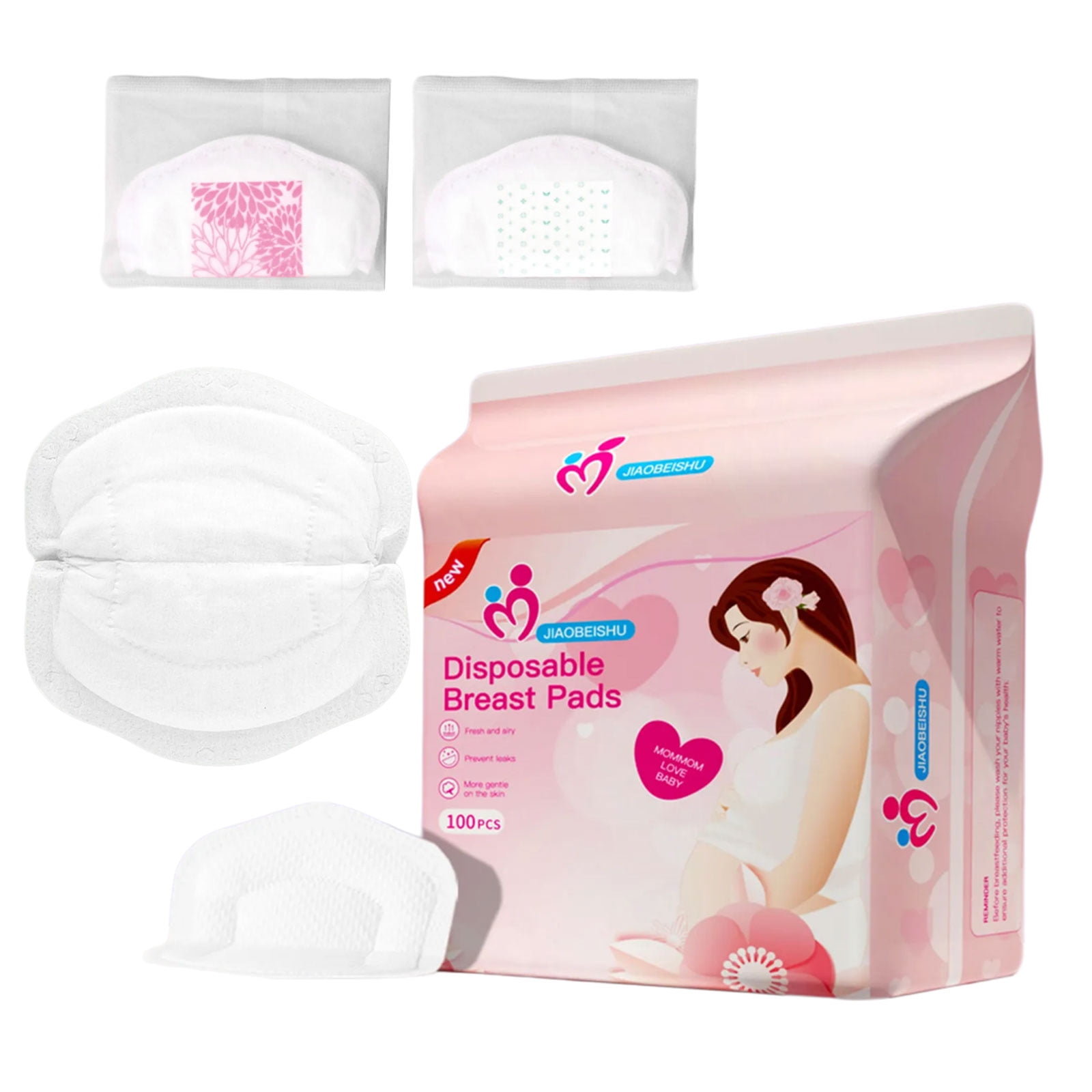 1 Bag Single Time Use Nursing Pad for Breastfeeding Absorbent Leak Proof Breast Pad Comfortable Postpartum Product
