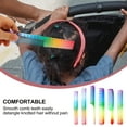 thumbnail image 4 of Rainbow Hair Comb, 6pcs Salon Hair Cutting Comb, 4 of 5