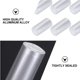 thumbnail image 3 of 200 cápsulas termorretráctiles, cápsulas para botellas retráctiles, tapas retráctiles, accesorios para artículos de bar para bodegas y uso doméstico, color plateado, 3 of 6