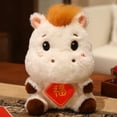 thumbnail image 3 of Chinese Zodiac Horse Plushes Doll, Lunar New Year Stuffed Horse Plushes Toy, New Year Gift for Your Family And Friend, 3 of 6