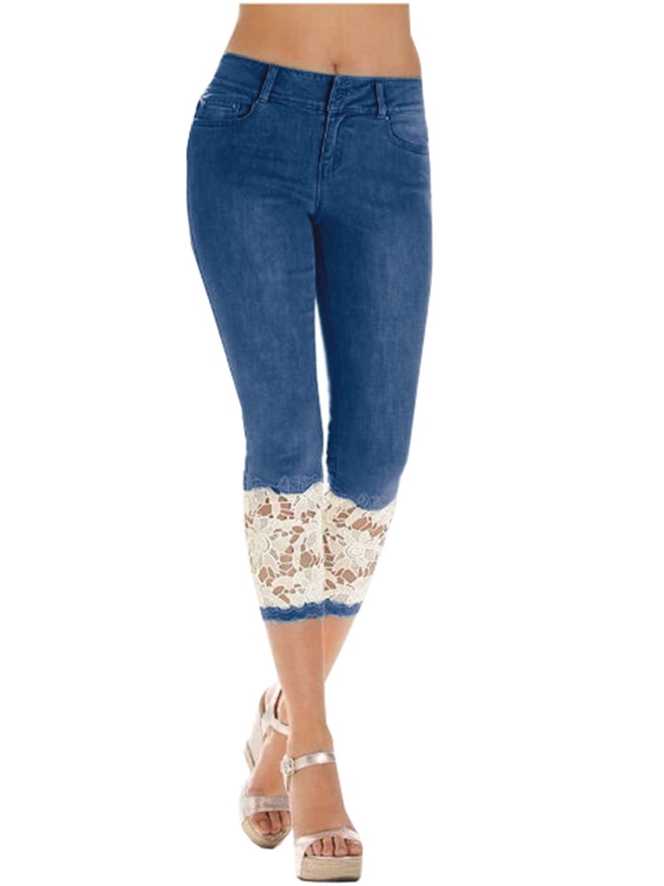 womens capri jeans