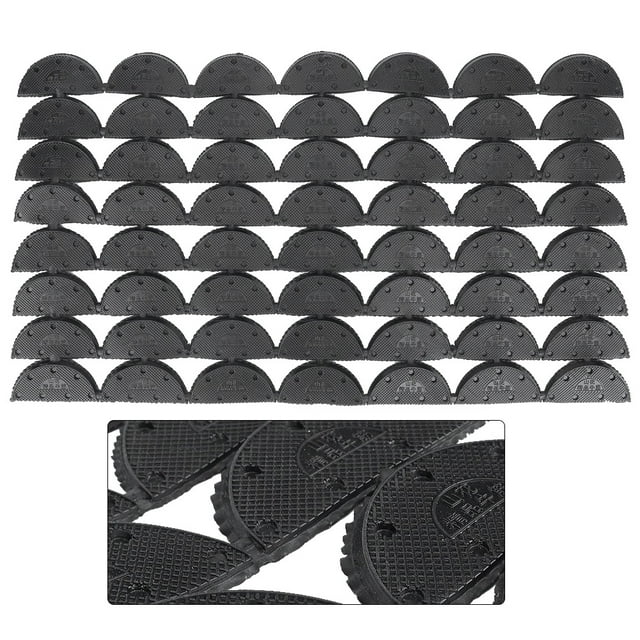 Réparation de Talon de Chaussure, Accessoires de Réparation de Chaussures Durables et Résistants à l'Usure, pour Plaques d'Orteils de Chaussure
