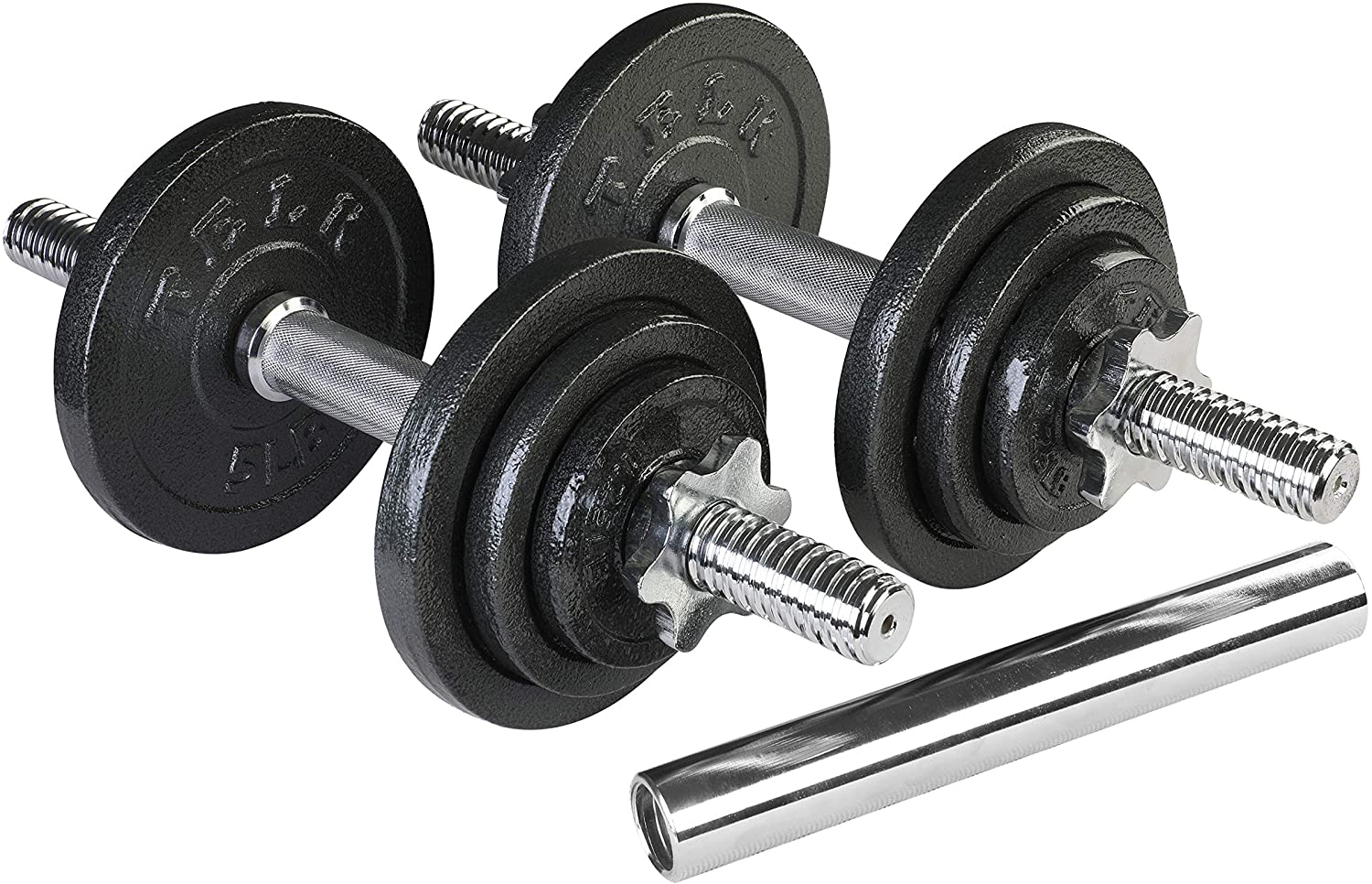 Telk Fitness Adjustable Dumbbells 45 Lbs., Hand Weights for Home Gym - image 1 of 6