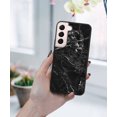 thumbnail image 5 of WIRESTER Shockproof Soft Rubber Cover Case for Samsung Galaxy S22+ / S22 Plus 6.5" 2022, Cloudy Black Marble, 5 of 5