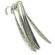 thumbnail image 1 of 6 Piezas de Colección de Metal Plateado con Mini de Gancho de Pesca, 1 of 6