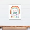 thumbnail image 4 of Creative Products Never Stop Chasing Rainbows 16x20 Canvas Wall Art, 4 of 5