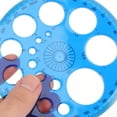 thumbnail image 2 of 10pcs Measuring Protractor Circle Protractor Students Plastic Protractor Convenient Protractor Tool, 2 of 8