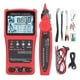 thumbnail image 1 of Network Cable Tester Detector LCD Digital Electrical Ethernet Cable Wire Tracer Line Finder with Multimeter Tool Kit, 1 of 5